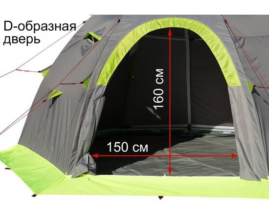 Мобильная Баня Лотос 5 (Д-образный вход + дно ПУ4000) (360х320/205 см)