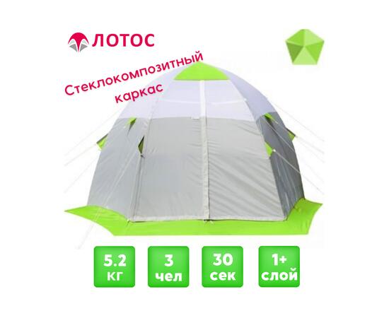 Зимняя палатка Лотос 3С (Салатовый)
