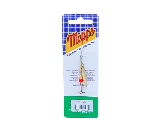 Блесна Mepps Aglia Long 0 OR золото 2,5g    (B34)