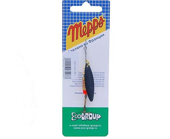 Блесна Mepps Aglia Long 1 N черный 4,5g    (C49)