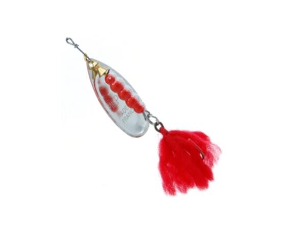 Блесна вращающаяся MEPPS AGLIA Red/White 7 (30 г)