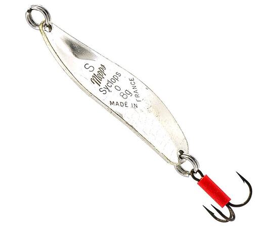 Блесна Mepps Syclops 0 AG/ROUGE серебро/красн 8g    (H06)