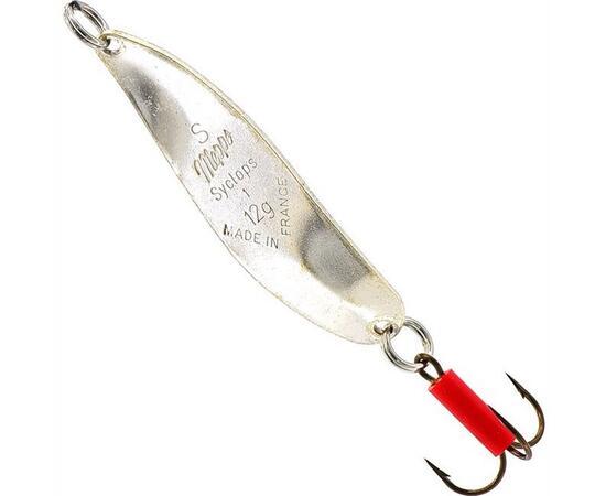 Блесна Mepps Syclops 1 AG/ROUGE серебро/красн 12g    (H10)