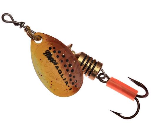 Блесна Mepps Aglia BROWN 1 TROUT 3,5g    (C20)