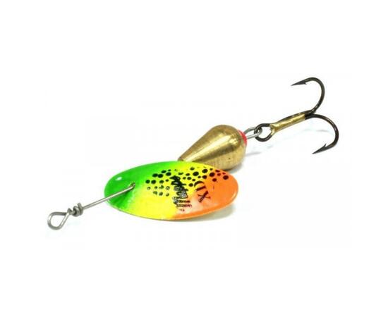 Блесна Mepps XD 1 TRIO Fluo Tiger 3g    (C69)