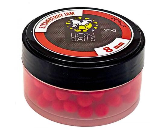 Lion Baits Бойл (pop-up) Strawberry Jam 8 мм - 25 г