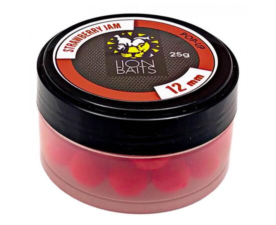 Lion Baits Бойл (pop-up) Strawberry Jam 12 мм - 25 г