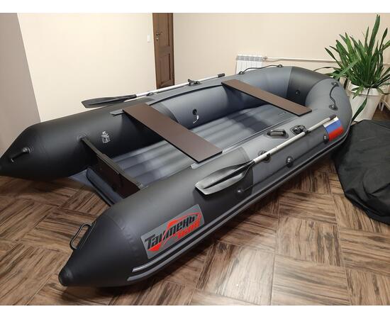 Надувная лодка Таймень NX 3800 НДНД Графит/черный