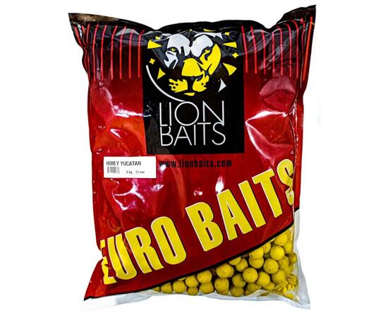 Lion Baits Бойлы тонущие серии EURO BAITS 20 мм (Мед Юкатан) Honey Yucatan - 5 кг