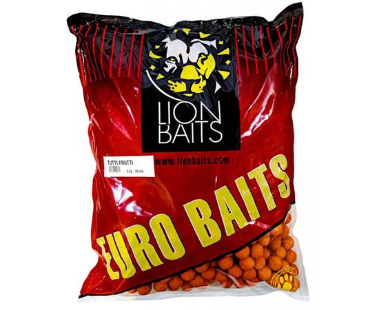 Lion Baits Бойлы тонущие серии EURO BAITS 20 мм (Тутти Фрутти) Tutti Frutti - 5 кг