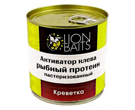 Lion Baits Активатор клева "Рыбный протеин" пастеризованный "КРЕВЕТКА" - 430 мл
