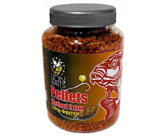 Lion Baits (Method pellets) Пеллетс методный "Тутти Фрутти" 2 мм - 300 гр