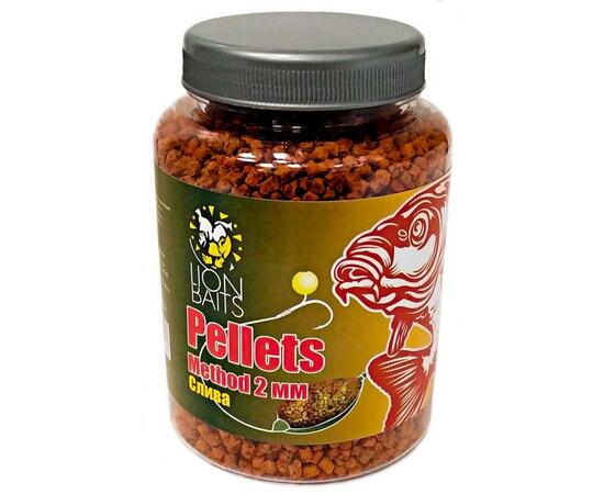 Lion Baits (Method pellets) Пеллетс методный "Слива" 2 мм - 300 гр