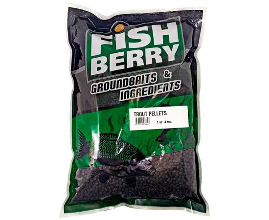 FishBerry Пеллетс форелевый Pellets Trout 4 мм - 1 кг
