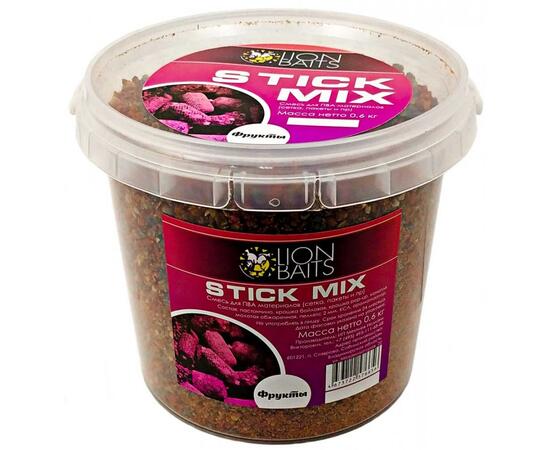 Lion Baits Stick mix "Фрукты" - 600 гр