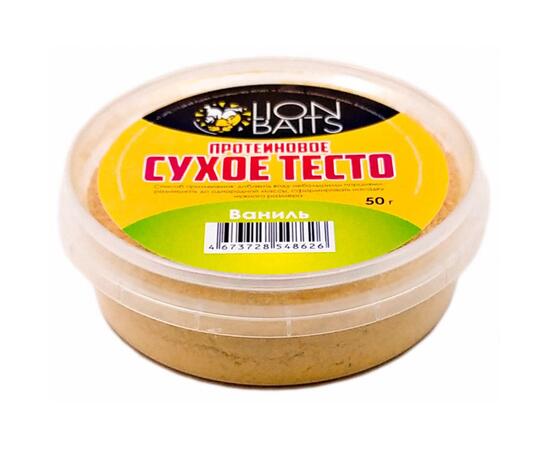 Lion Baits Сухое тесто протеиновое Ваниль 50 гр