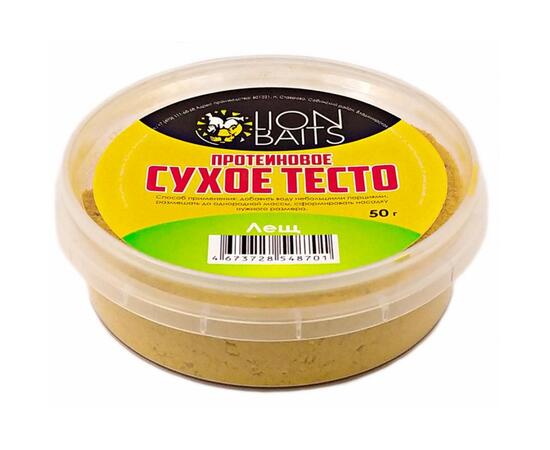 Lion Baits Сухое тесто протеиновое Лещ 50 гр