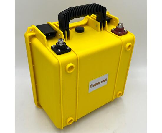 Аккумулятор BatteryCraft Lifepo4 12V 105Ah BMS 100 A c Bluetooth (желтый корпус)