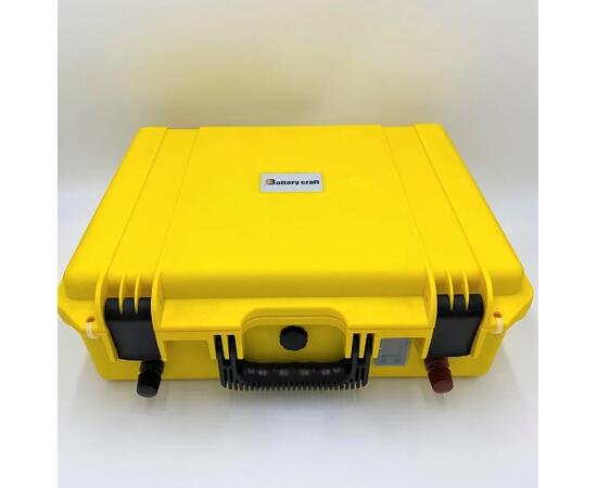 Аккумулятор BatteryCraft Lifepo4 36V 135Ah BMS 100 A c Bluetooth (желтый корпус)
