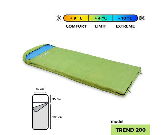 Спальный мешок GOLDEN SHARK Trend 200 (левая молния) 230x82 см