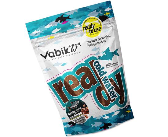 Прикормка Vabik READY COLD WATER Плотва Конопля 750г