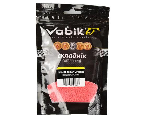 Компонент прикормки Vabik Печиво флуо красное 150г