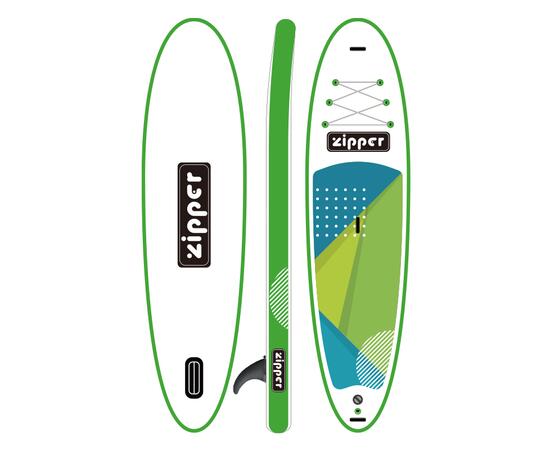 Надувная доска ZIPPER SUP Board (Сап Борд) Sx LINE 11' GREEN