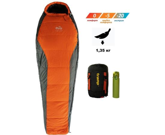 Спальный мешок Tramp Fjord Compact 200*80*55 см (правый)