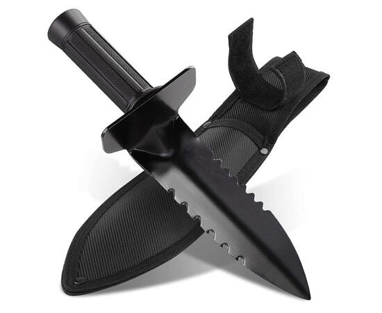 Нож-Совок Stinger Black + чехол