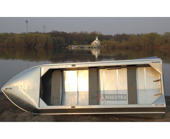 Алюминиевая лодка Романтика-Н 3.5 м., с булями