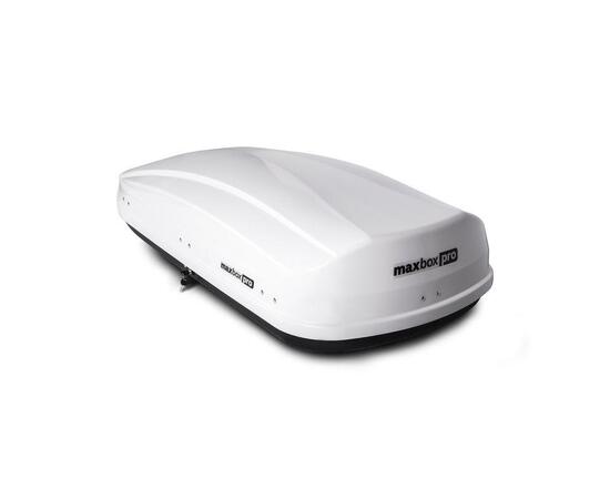 Автобокс MaxBox PRO 460 (средний) серый двустороннее открывание