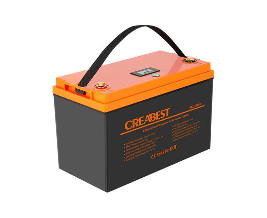 Аккумулятор Creabest LiFePO4 12,8V 100Ah с зарядным устройством на 30 Ah (Германия)