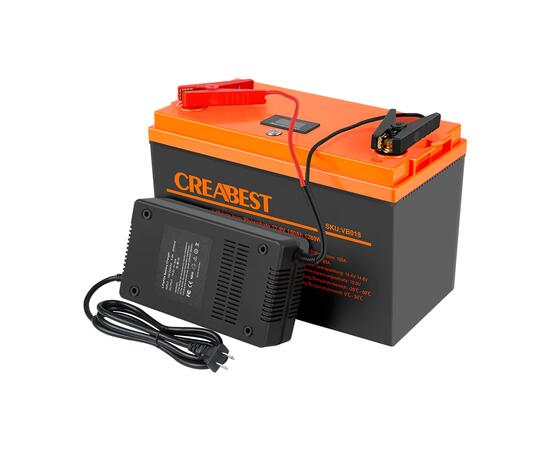 Аккумулятор Creabest LiFePO4 12,8V 100Ah с зарядным устройством на 30 Ah (Германия)