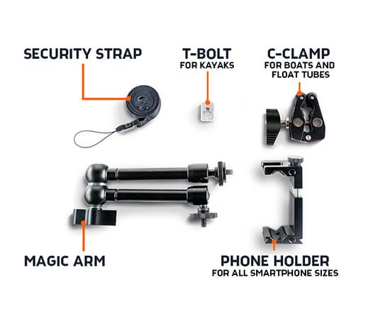 Держатель для смартфона на борт Deeper Smartphone Mount for boat and kayak