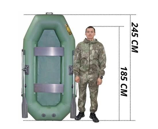 Надувная лодка ПВХ Лодки Поволжья S-245
