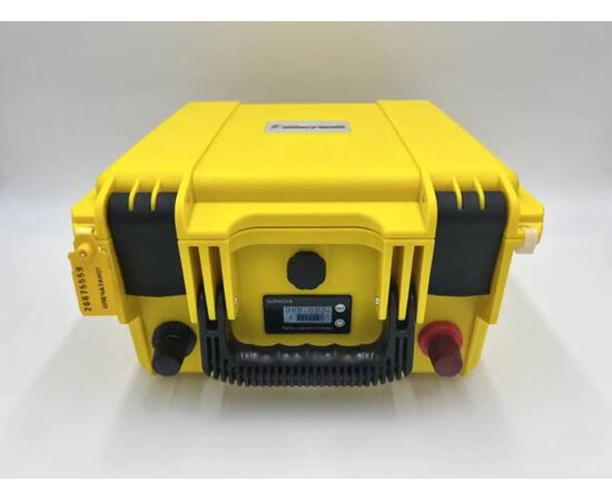 Аккумулятор BatteryCraft Lifepo4 12V 120Ah BMS 100 A c Bluetooth (желтый корпус)