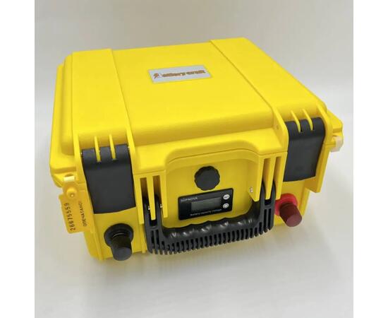 Аккумулятор BatteryCraft Lifepo4 12V 120Ah BMS 100 A c Bluetooth (желтый корпус)