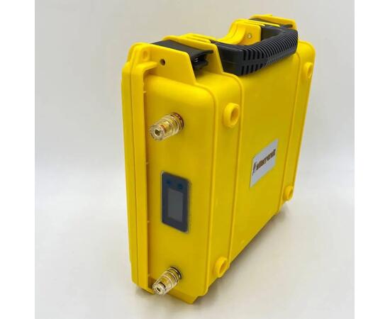 Аккумулятор BatteryCraft Lifepo4 12V 80Ah BMS 100 A c Bluetooth (желтый корпус)