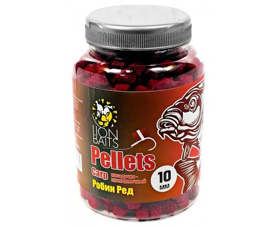 Пеллетс карповый Carp pellets "Робин Ред" (красный) 10мм - 300гр (банка)