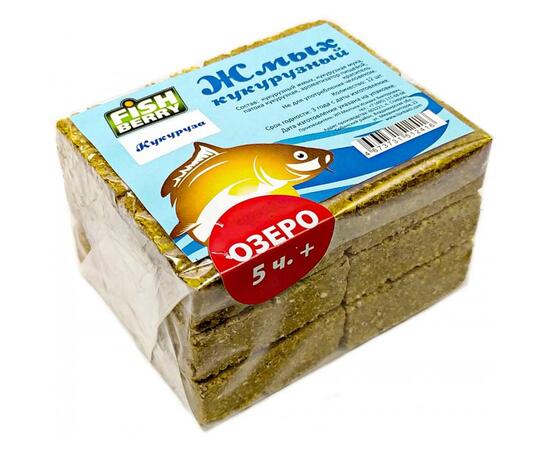 Fishberry Жмых кукурузный Макуха "Кукуруза. Озеро 5 часов+" 12шт