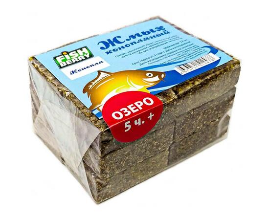 Fishberry Жмых конопляный Макуха "Конопля. Озеро 5 часов+" 12шт