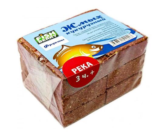 Fishberry Жмых кукурузный Макуха "Фрукты. Река 3 часа+" 12шт