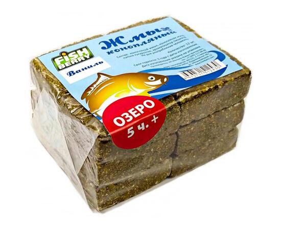 Fishberry Жмых конопляный Макуха "Ваниль. Озеро 5 часов+" 12шт
