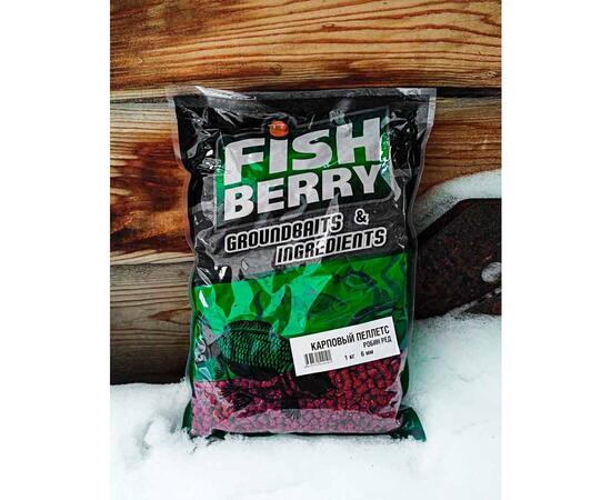 Пеллетс карповый Carp pellets "Робин Ред" (красный) 6мм - 1кг