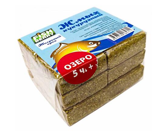 Fishberry Жмых кукурузный Макуха "Тигровый орех. Озеро 5 часов+" 12шт
