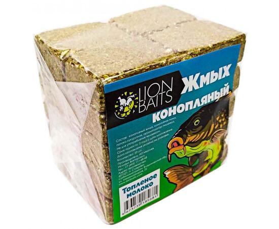 Lion baits Жмых конопляный Макуха "Топленое молоко" 20шт