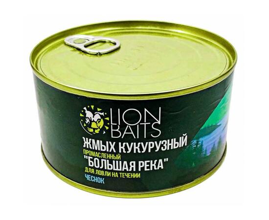 Жмых кукурузный промасленный "Большая река" Чеснок 10шт