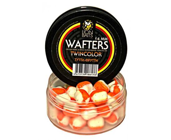 Бойлы нейтральной плавучести двухцветные (Wafters) "Тутти-Фрутти" 14мм