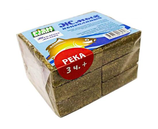 Fishberry Жмых конопляный Макуха "Топленое молоко. Река 3 часа+" 12шт