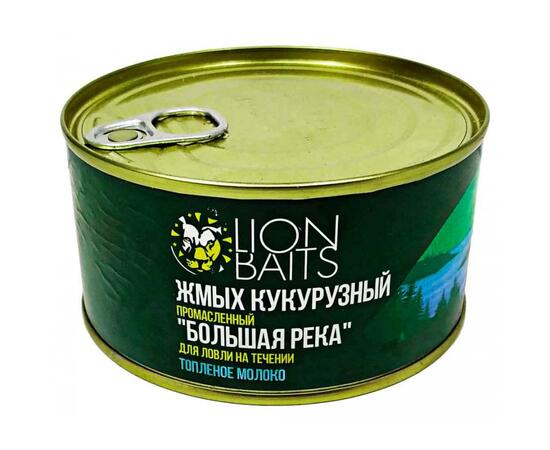 Жмых кукурузный промасленный "Большая река" Топленое молоко 10шт